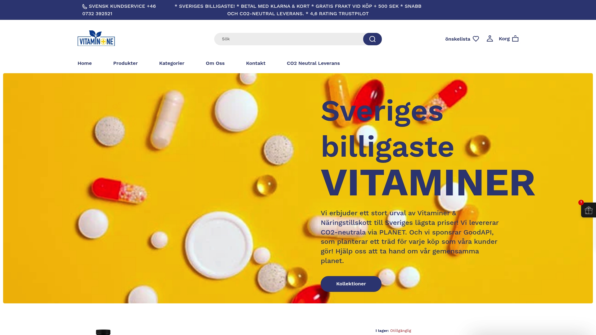 https://vitaminone.se
