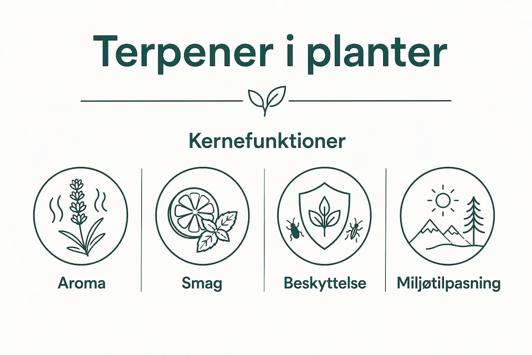 Oversigt: Terpener i planter og deres rolle