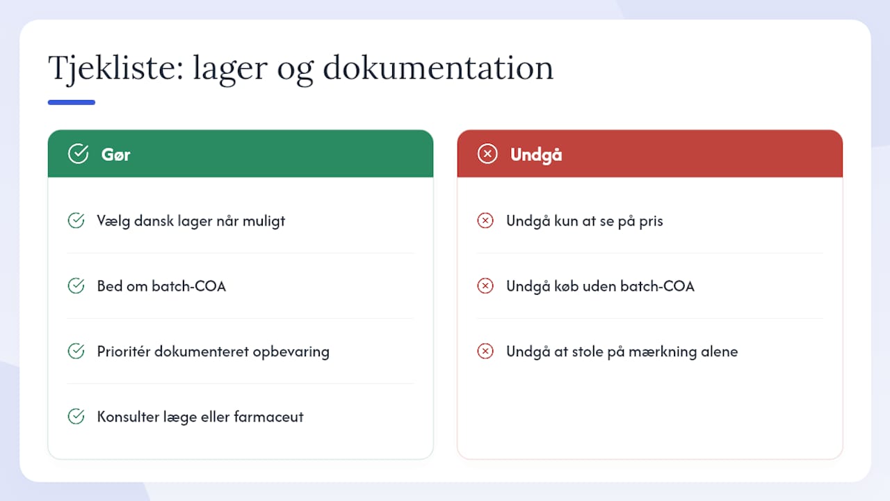 Hvorfor dansk lager og testdokumentation er undervurderet — overview diagram