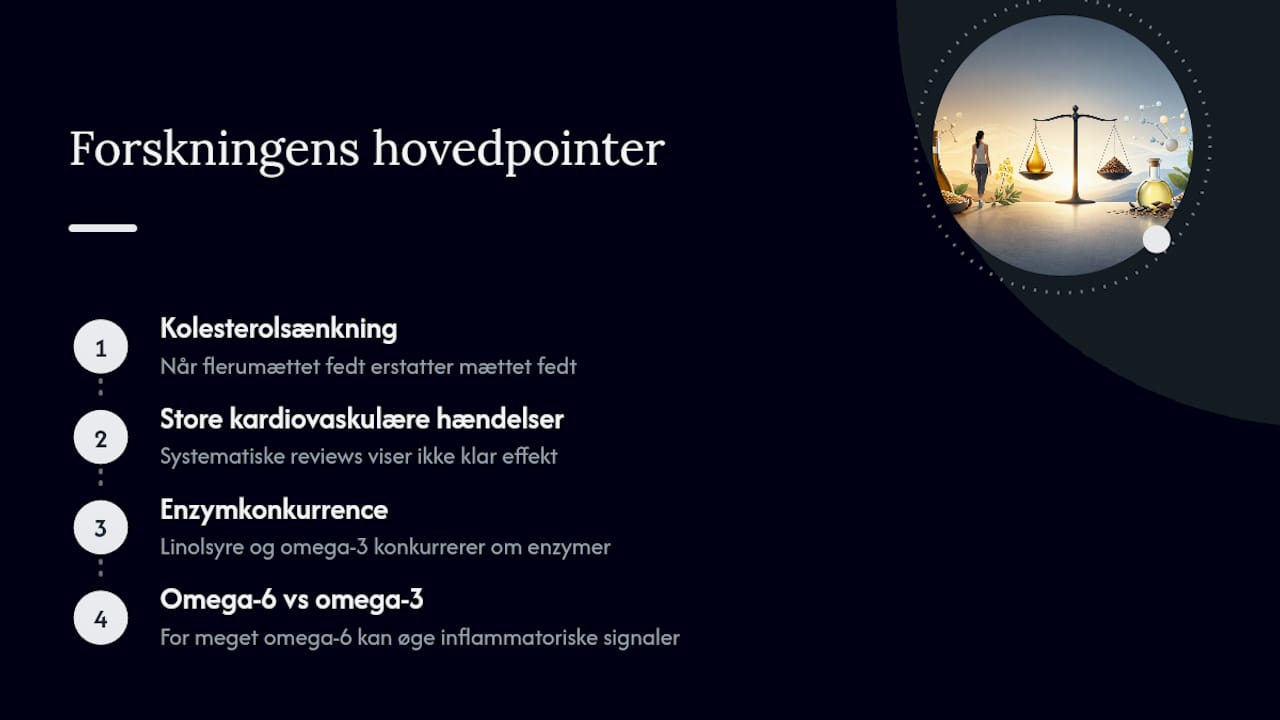 Er omega 6 skadeligt? Det siger forskningen — overview diagram