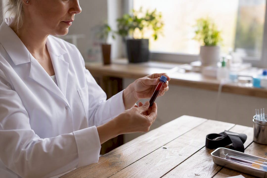 Blodprøverør til vitamin D-test