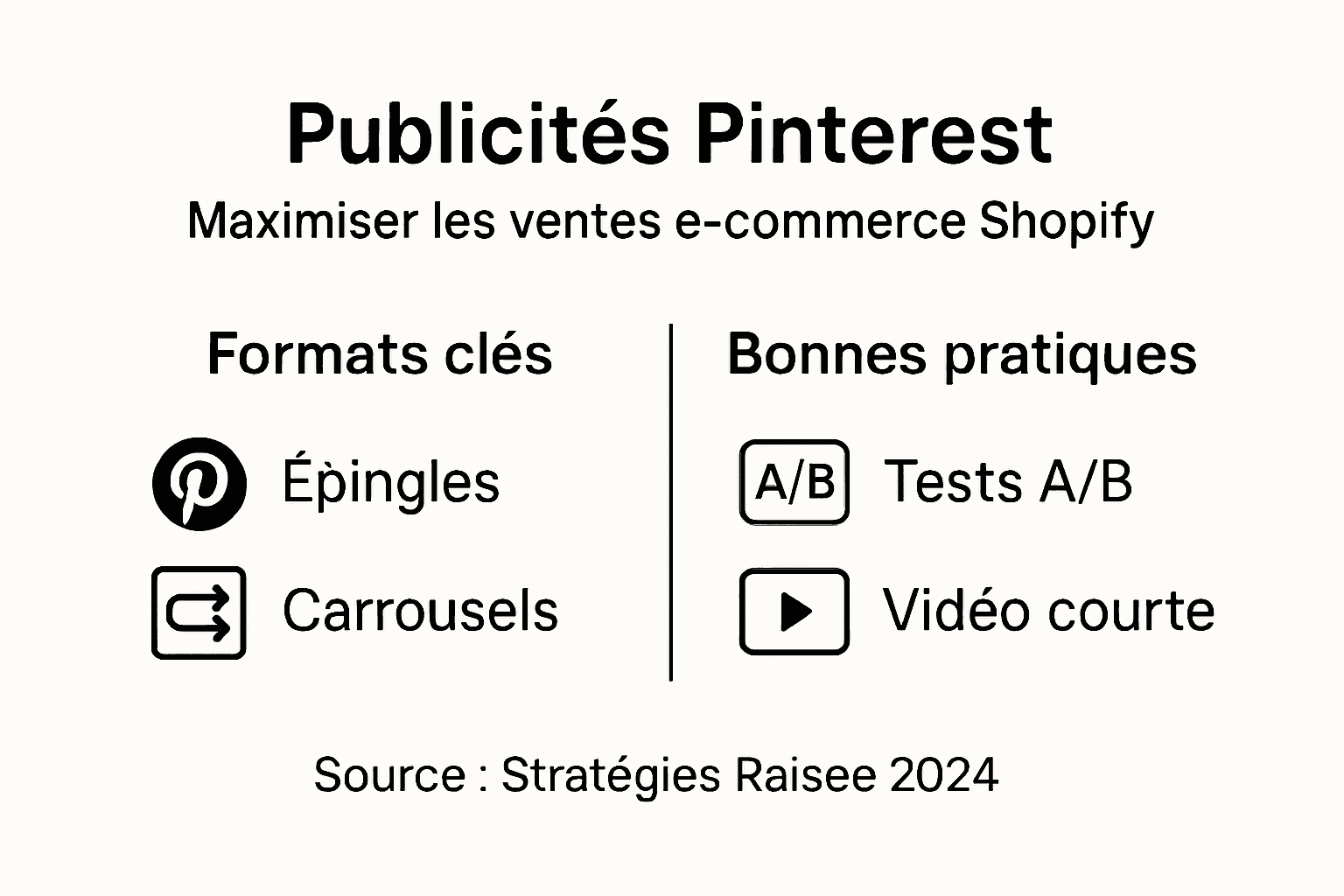 Tout ce qu’il faut savoir sur les publicités Pinterest pour booster votre boutique en ligne, en un coup d’œil