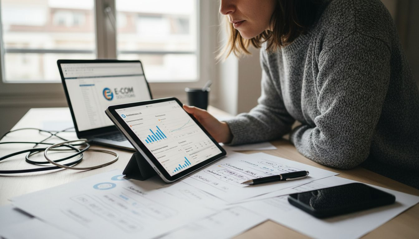 Une entrepreneure booste les performances de sa boutique Shopify grâce à l’intelligence artificielle pour maximiser son retour sur investissement publicitaire.