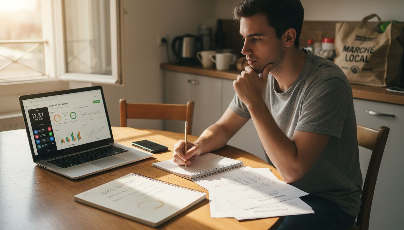 Un utilisateur Shopify analyse les performances de ses campagnes de retargeting depuis son salon.