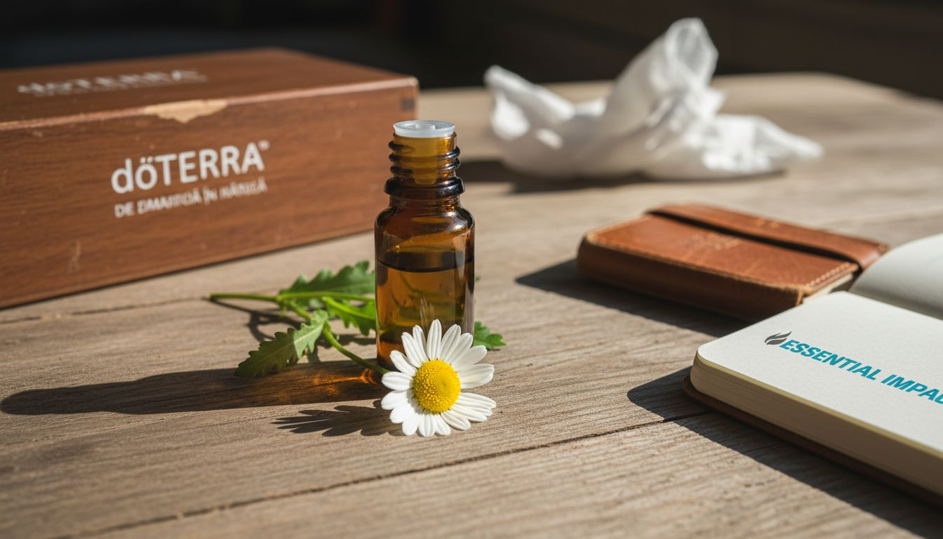 Aroma delicată a mușețelului din ulei esențial, îmbinată cu prospețimea florilor naturale