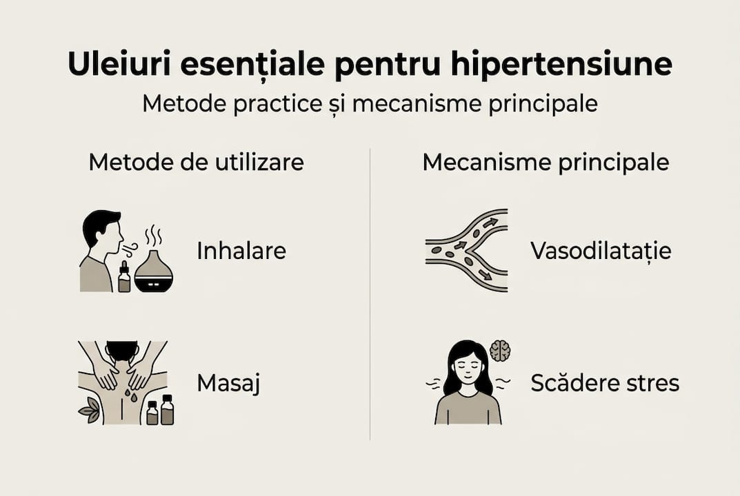 Infografic: Cum acționează uleiurile esențiale și principalele lor moduri de utilizare