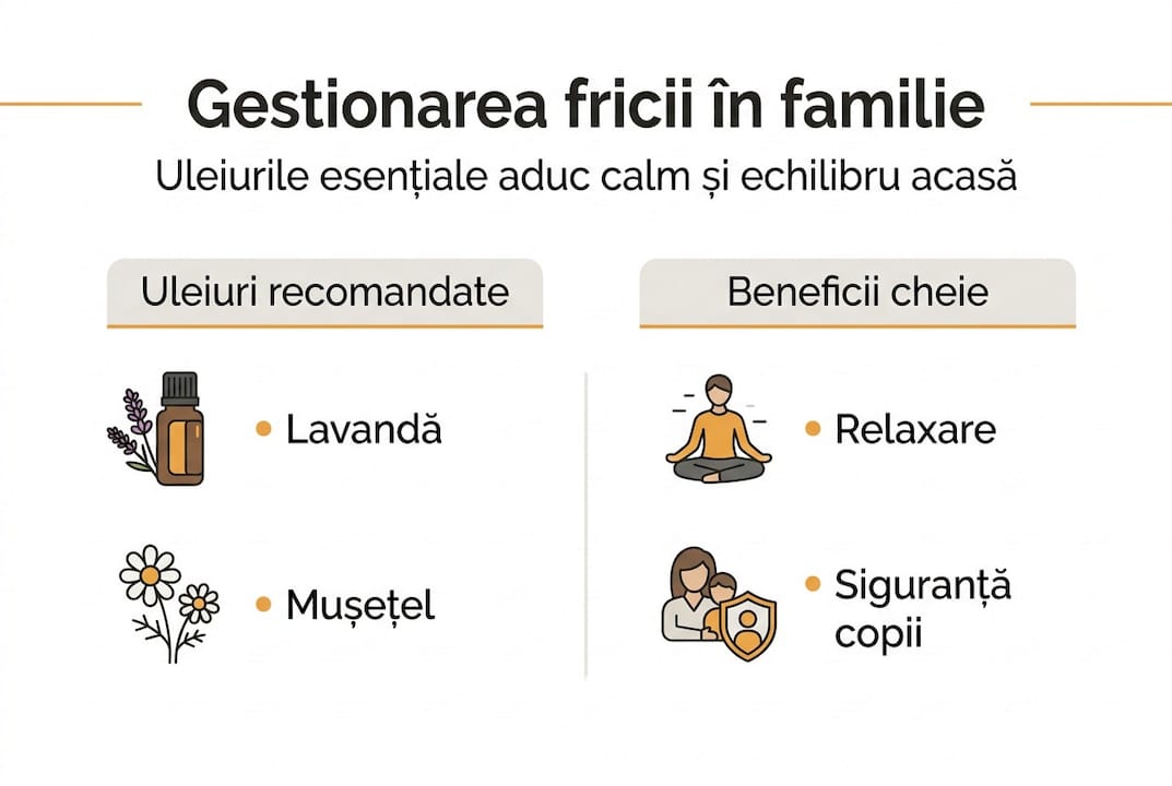 Infografic: uleiuri esențiale care te ajută să-ți controlezi frica