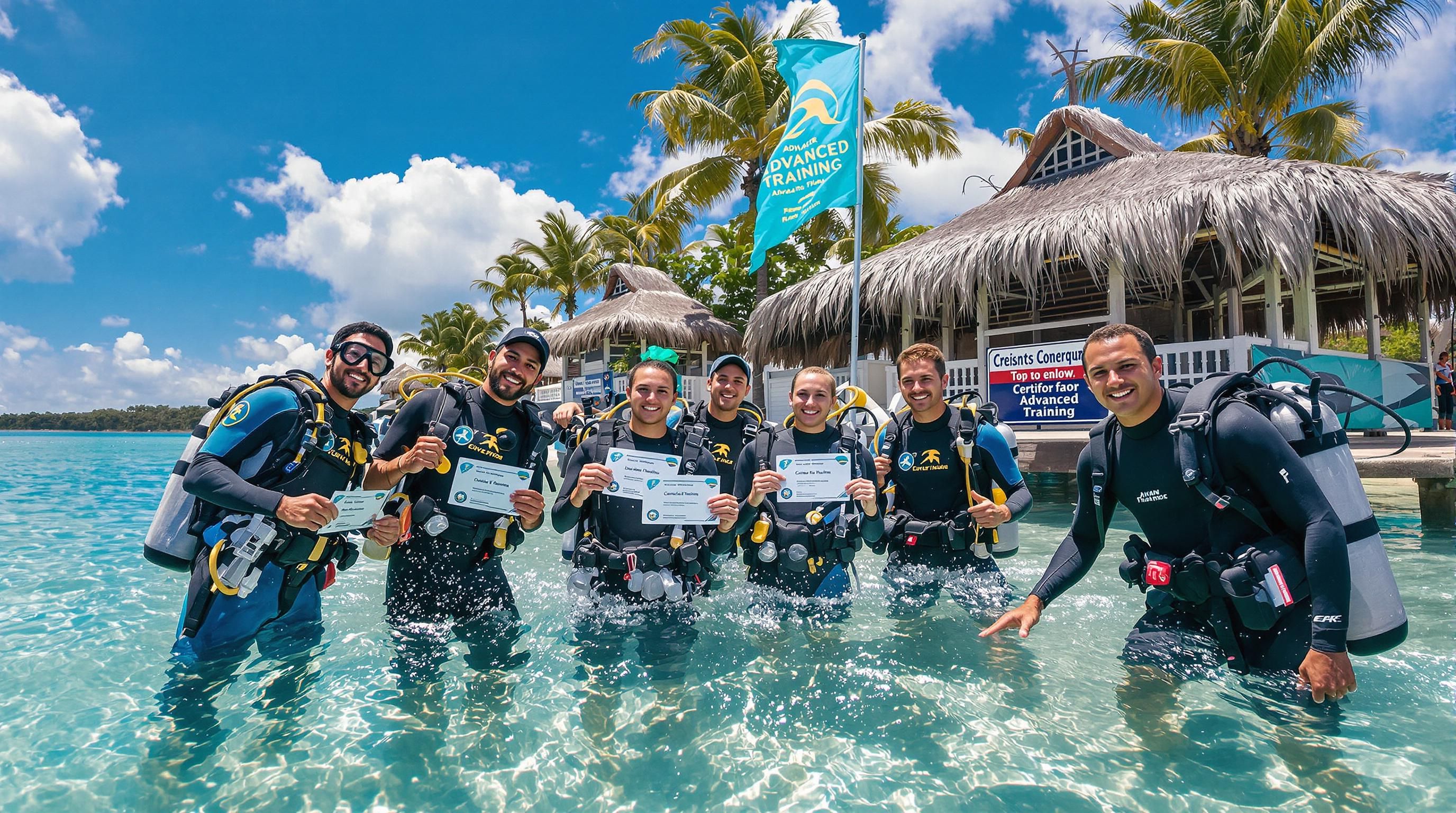 scuba certified mexico beach