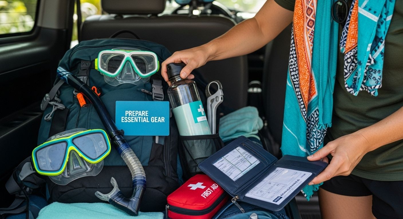 gear preparation tulum trips