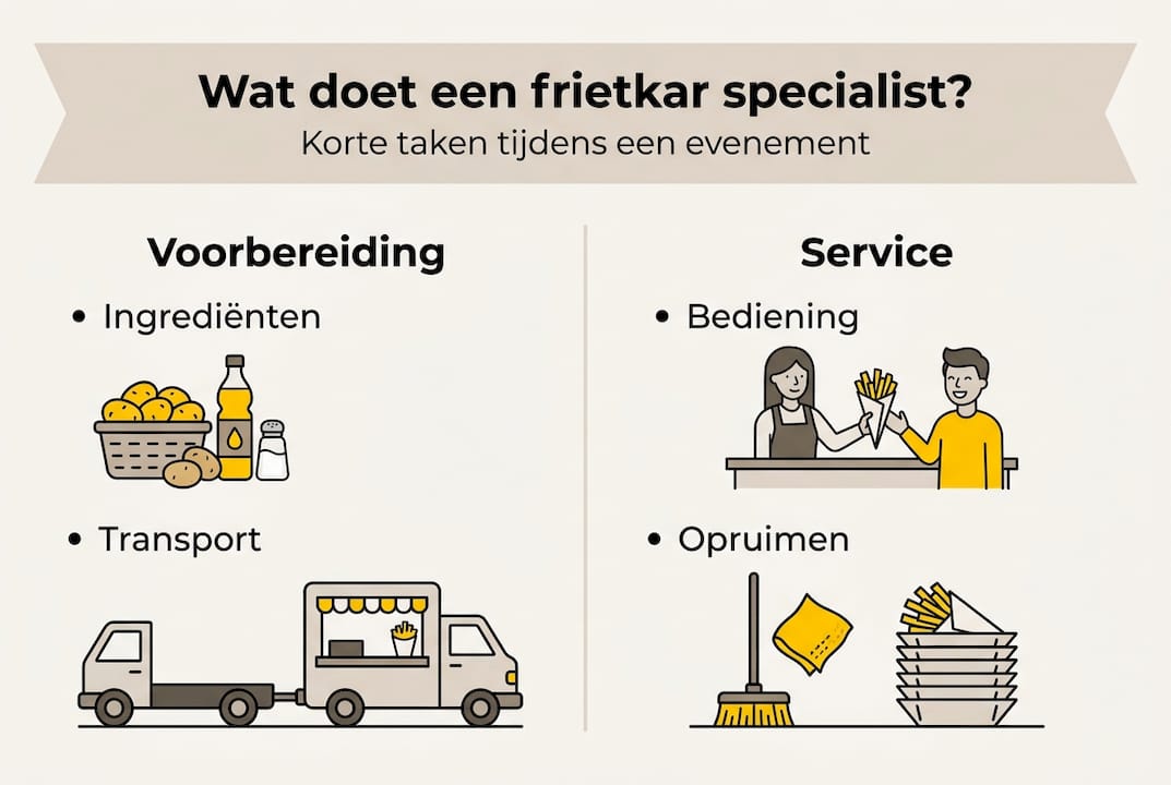 Infographic: Wat doet een frietwagen-specialist?