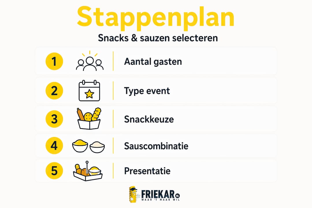 Infographic: zo kies je de perfecte snacks en sauzen