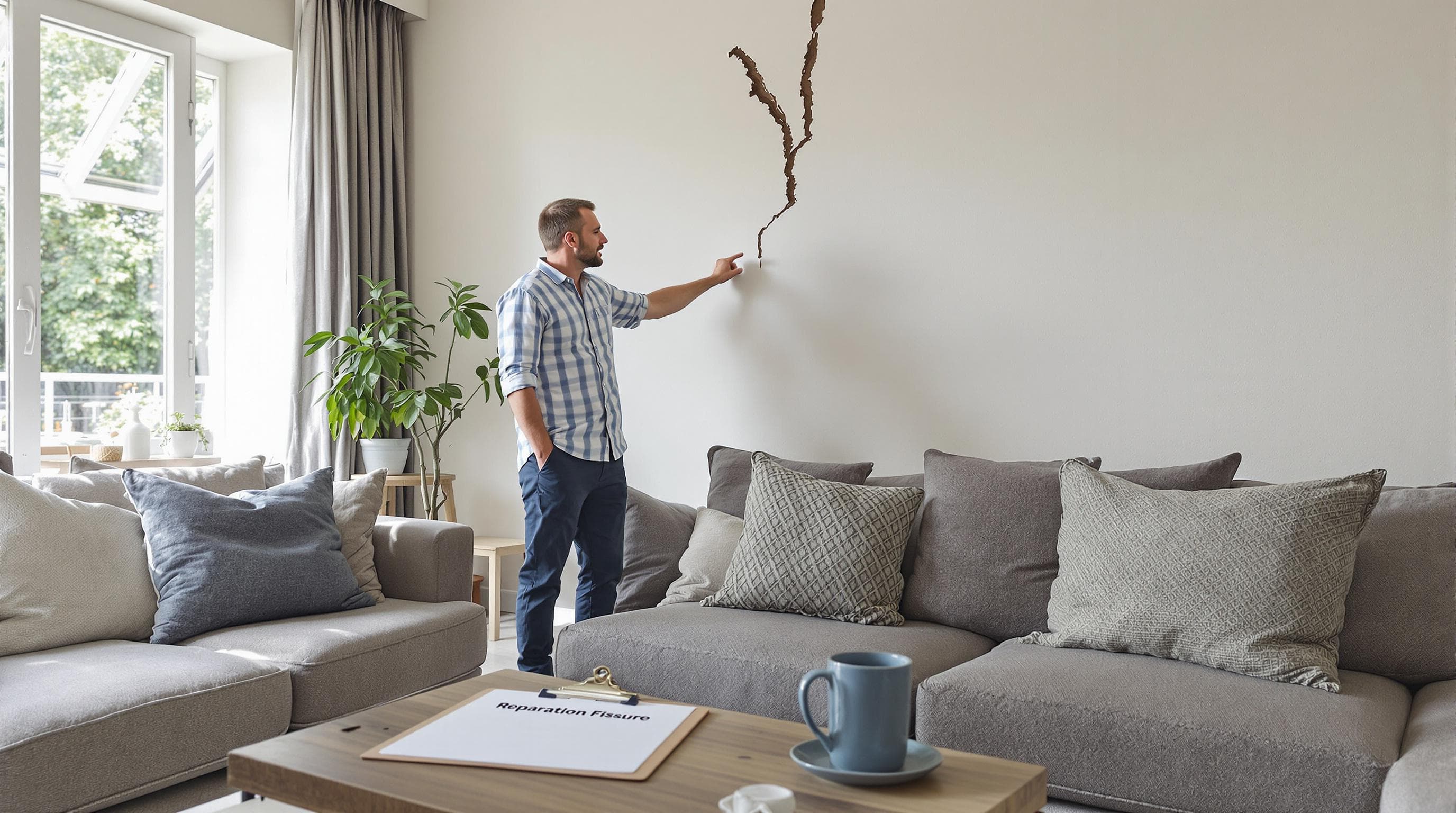 Entreprise réparation fissure maison 