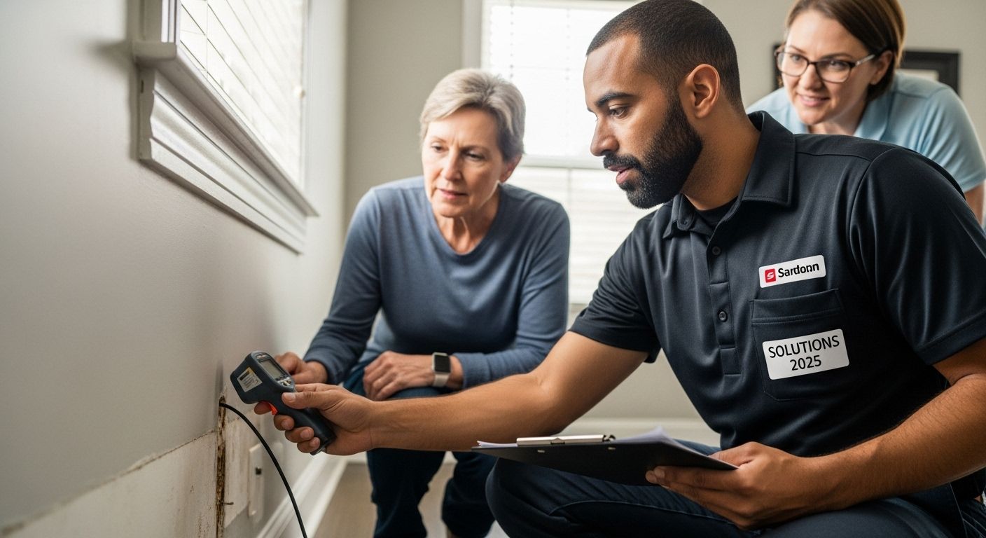 réparation infiltration intérieur