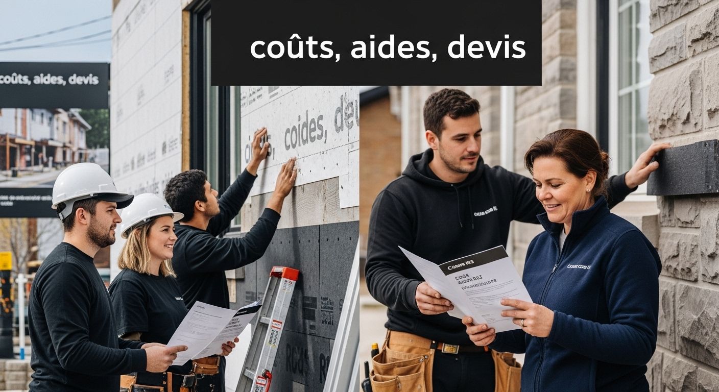 travaux rénovation extérieure façade devis