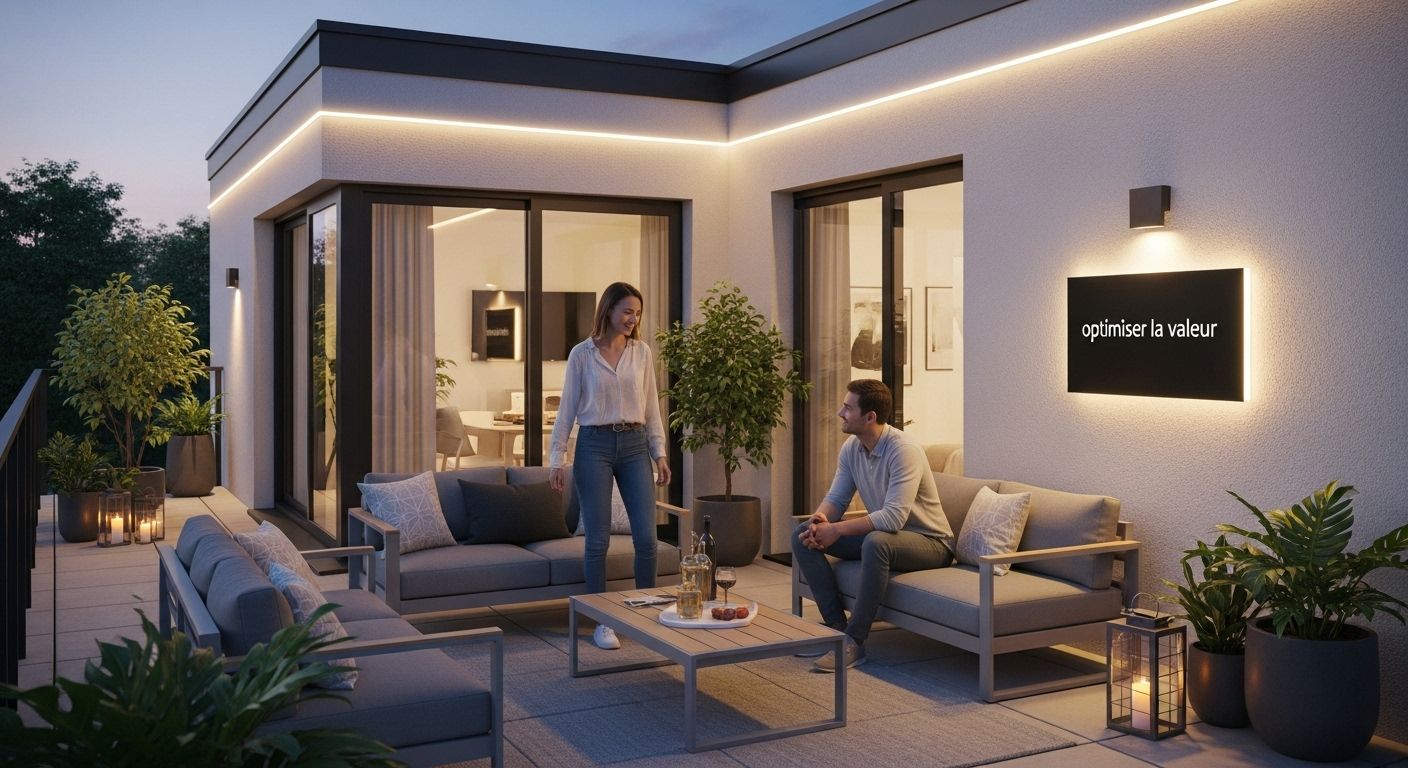 optimiser terrasse valeur Rive-Sud