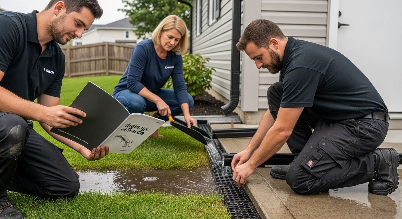 drainage surface maison