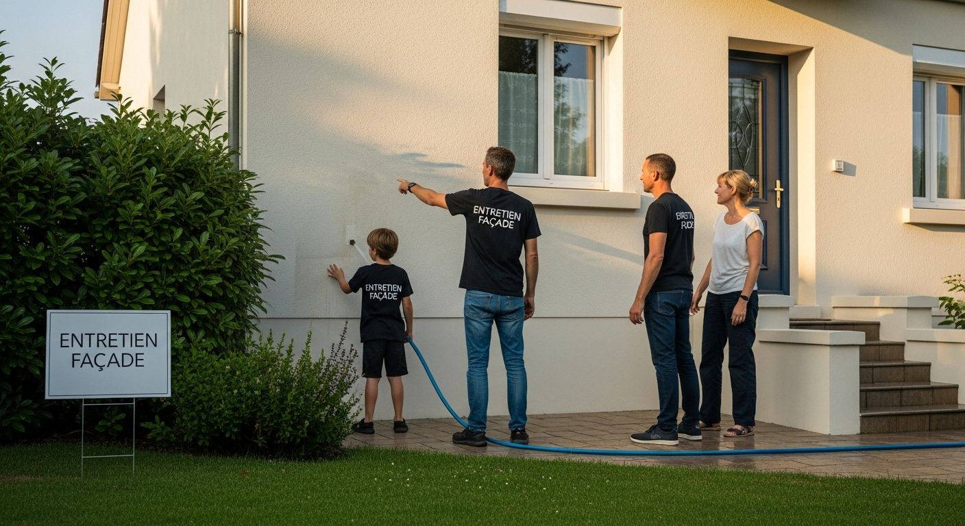 entretien façade maison