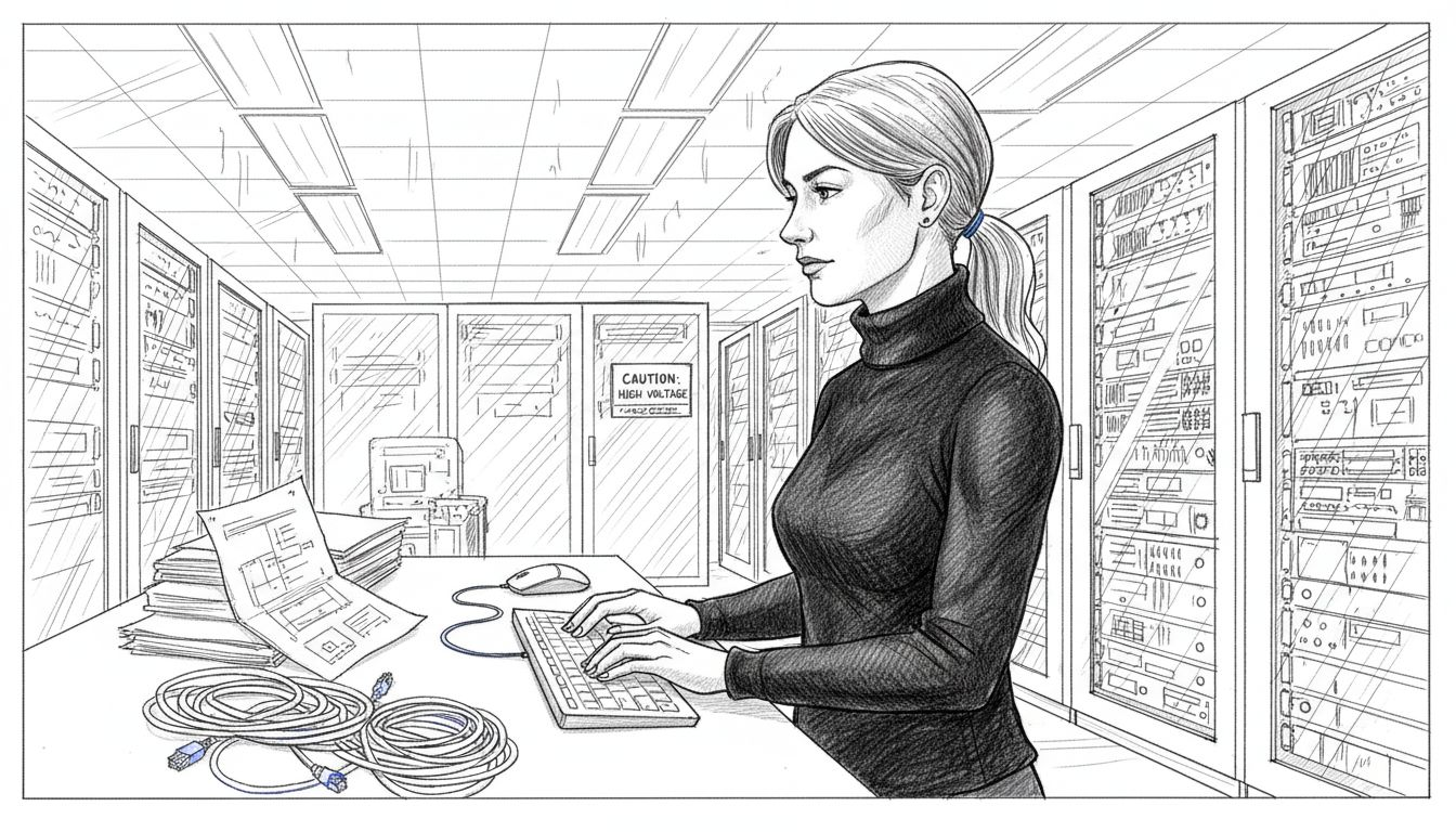 IT professional sets up hosting security