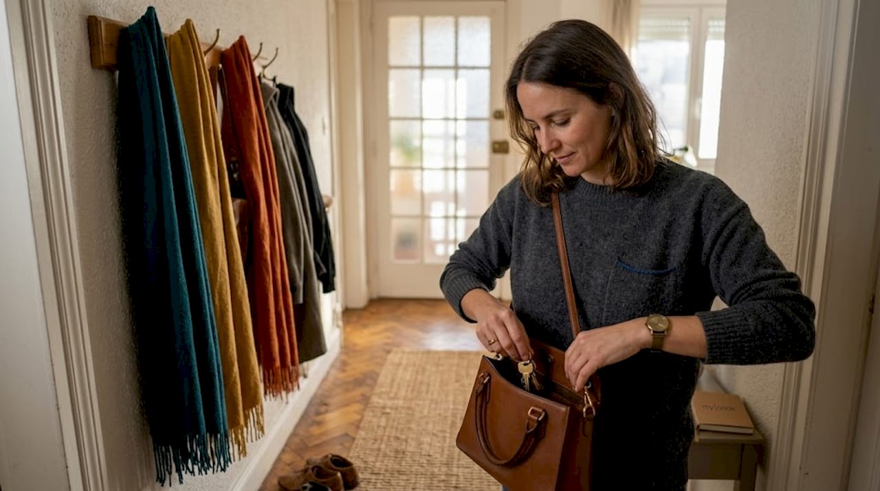 Im Alltag legt sie Wert auf nachhaltige Accessoires und integriert diese ganz selbstverständlich in ihren Lebensstil.