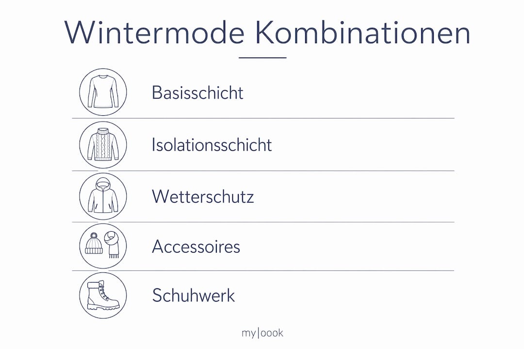 Übersicht: Die verschiedenen Lagen für den perfekten Winterlook bei Damen