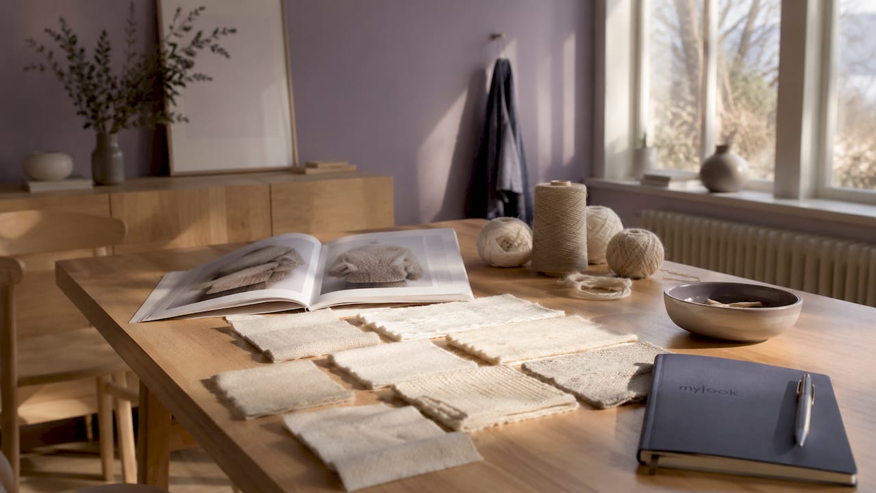 Hochwertige Naturfasern für stilvolle Strickmode
