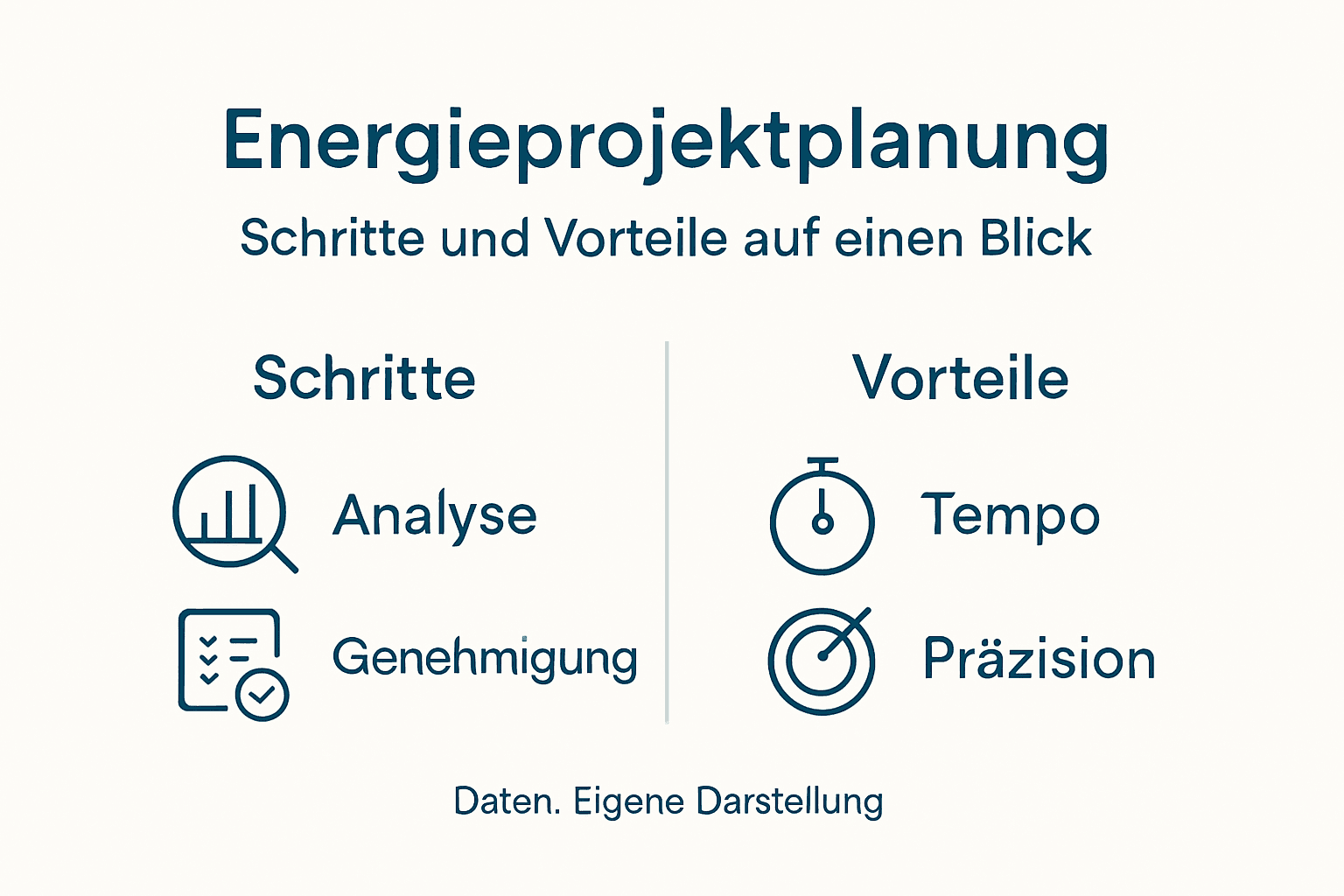 Energieprojekte erfolgreich planen: Wichtige Schritte und überzeugende Vorteile auf einen Blick