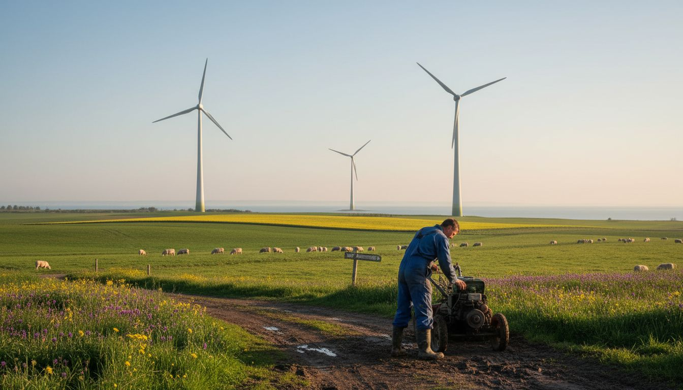 Windenergieanlagen an Land und auf See