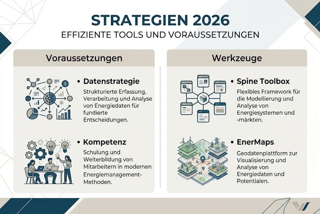 Übersicht: Erfolgreiche Strategien und nützliche Werkzeuge für den Energiemarkt auf einen Blick