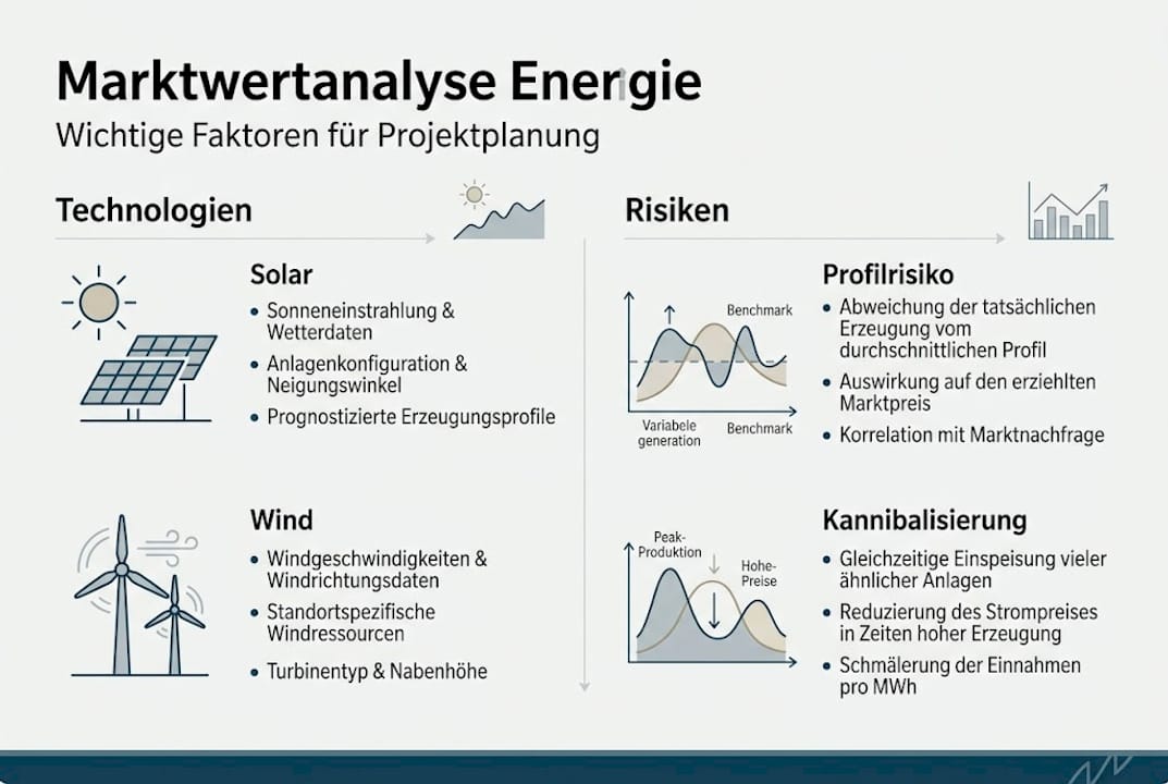 Übersicht zur Bewertung von Energie-Märkten und damit verbundenen Risiken