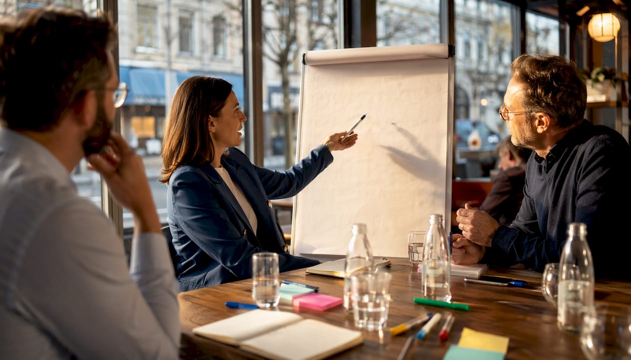 Im Team wird besprochen, wer für die Datenqualität verantwortlich ist.