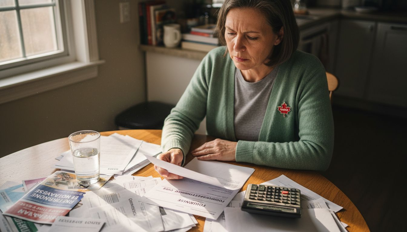 Homeowner reviewing furnace replacement costs