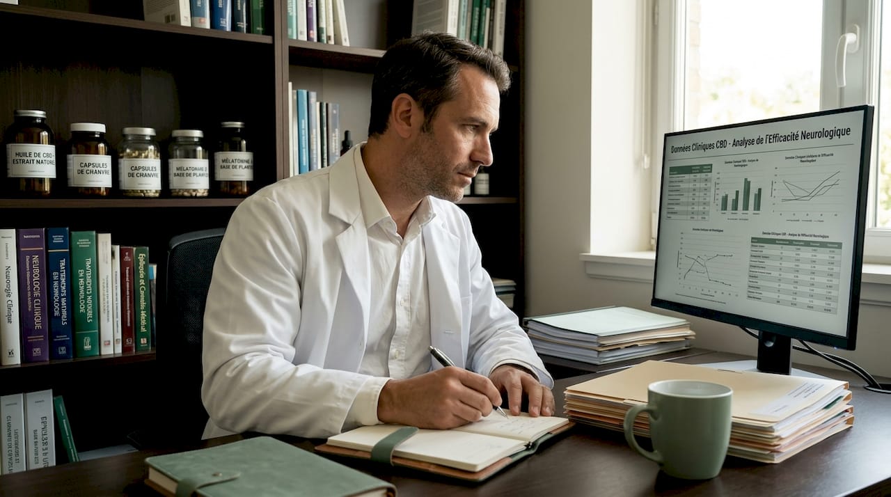 Neurologue spécialisé dans l’analyse des données cliniques liées au CBD