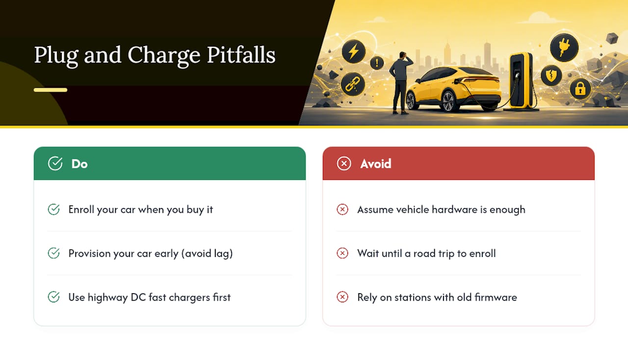 What Drivers Get Wrong About Plug and Charge — overview diagram