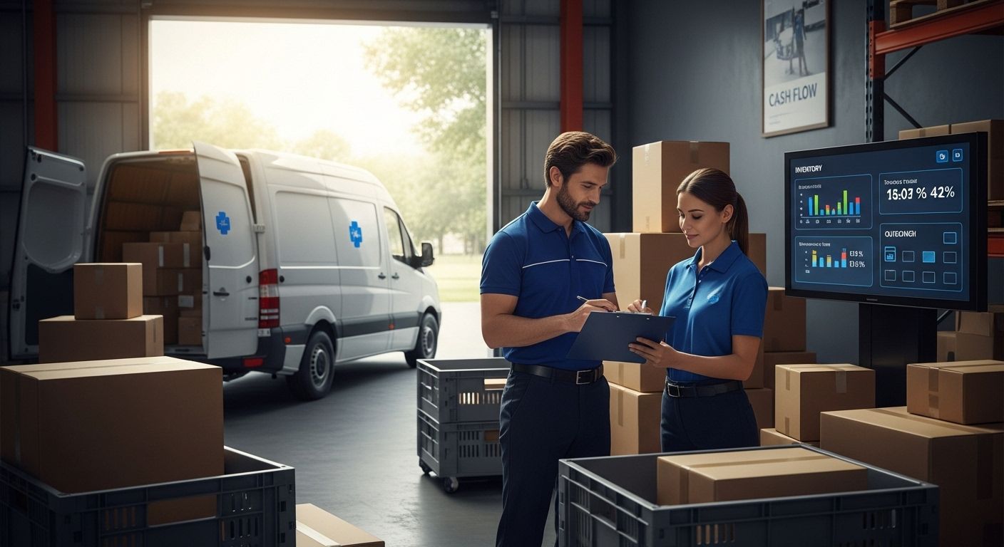 inventory turnover rates, warehouse logistics