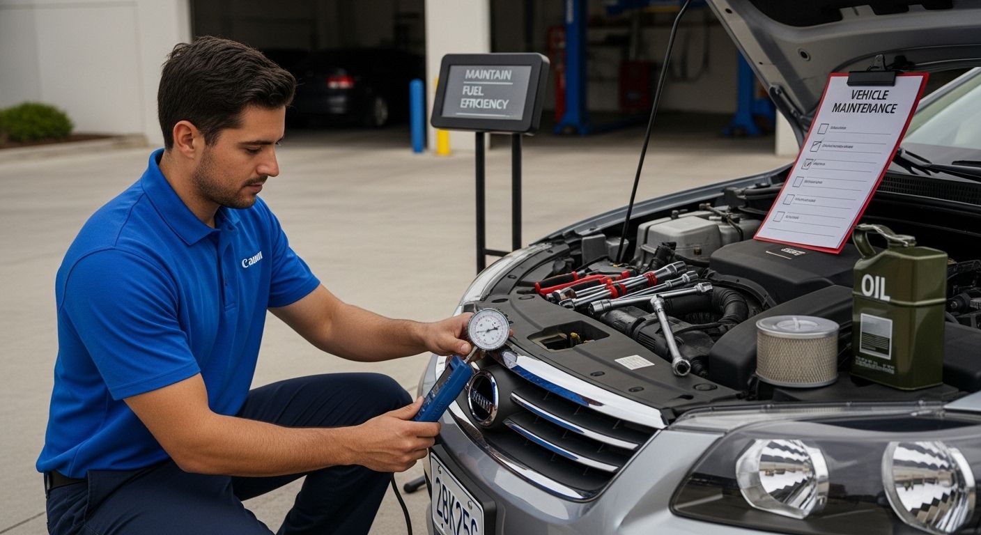 vehicle maintenance demonstration