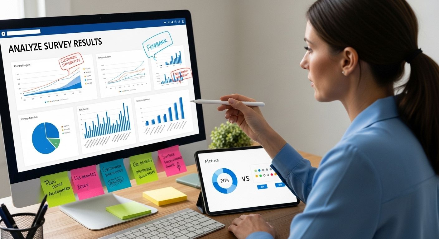 analyze customer survey results