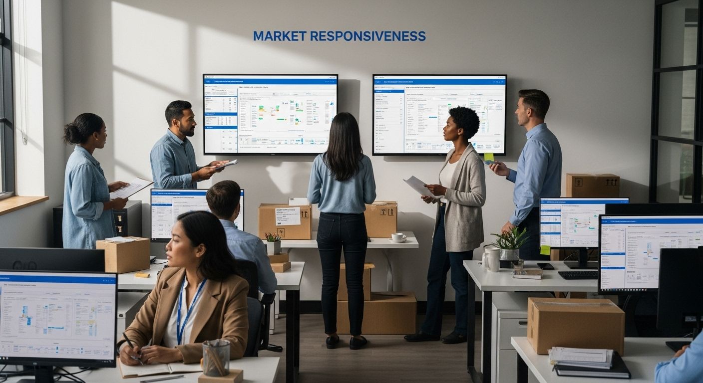 small business logistics team