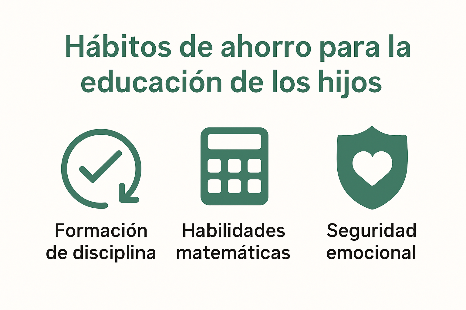 Beneficios del ahorro infantil para la educación.