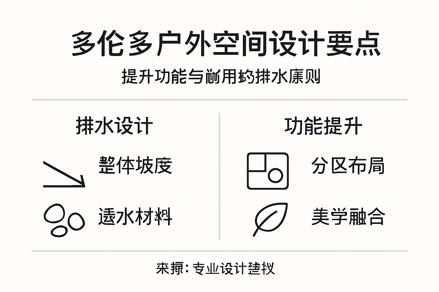多伦多户外空间排水系统一览