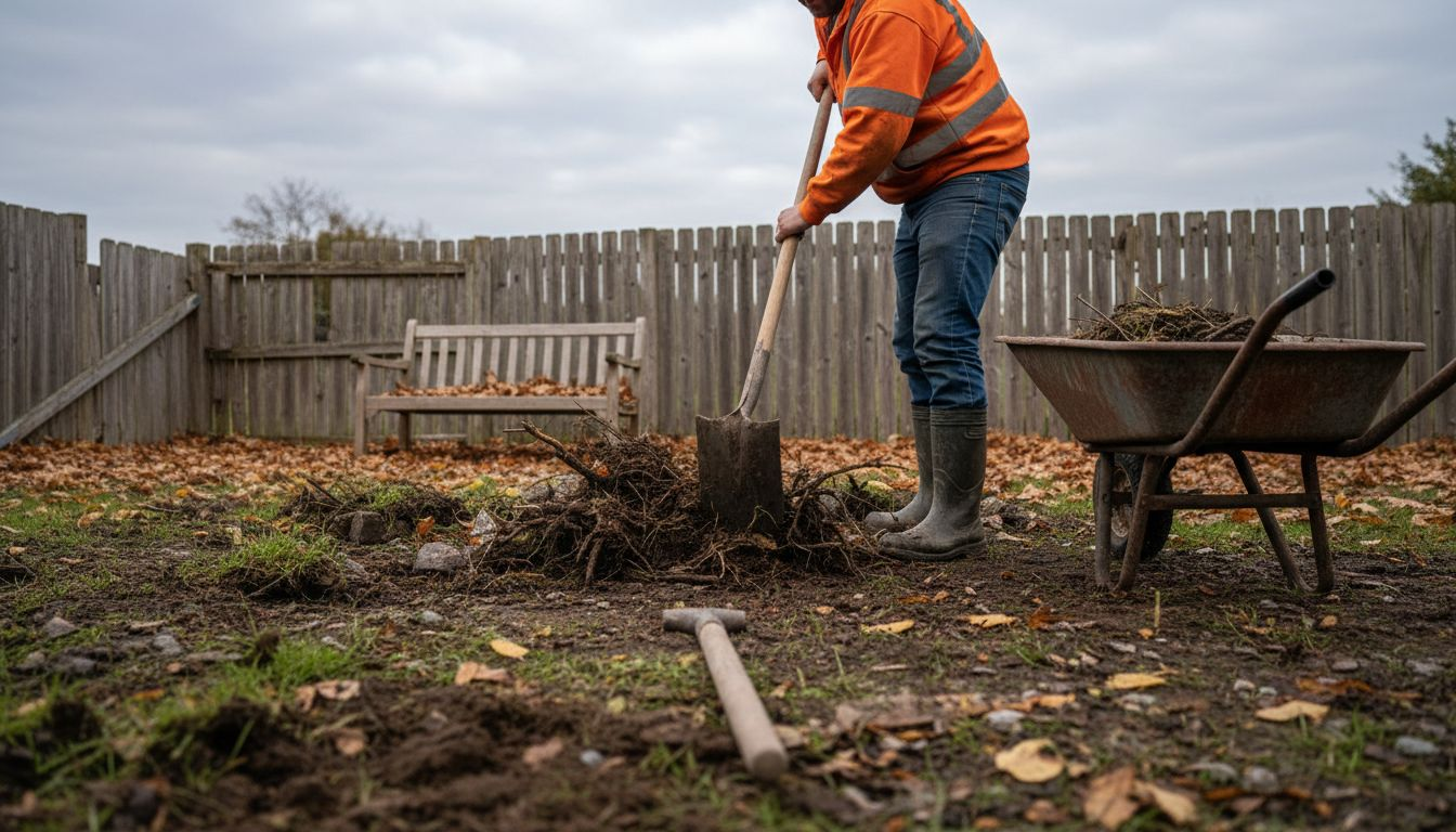 Préparer le terrain avant la pose de pavés autobloquants