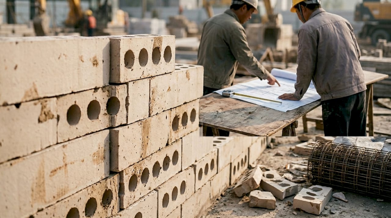 轻质多孔互锁砖墙体的结构设计要点