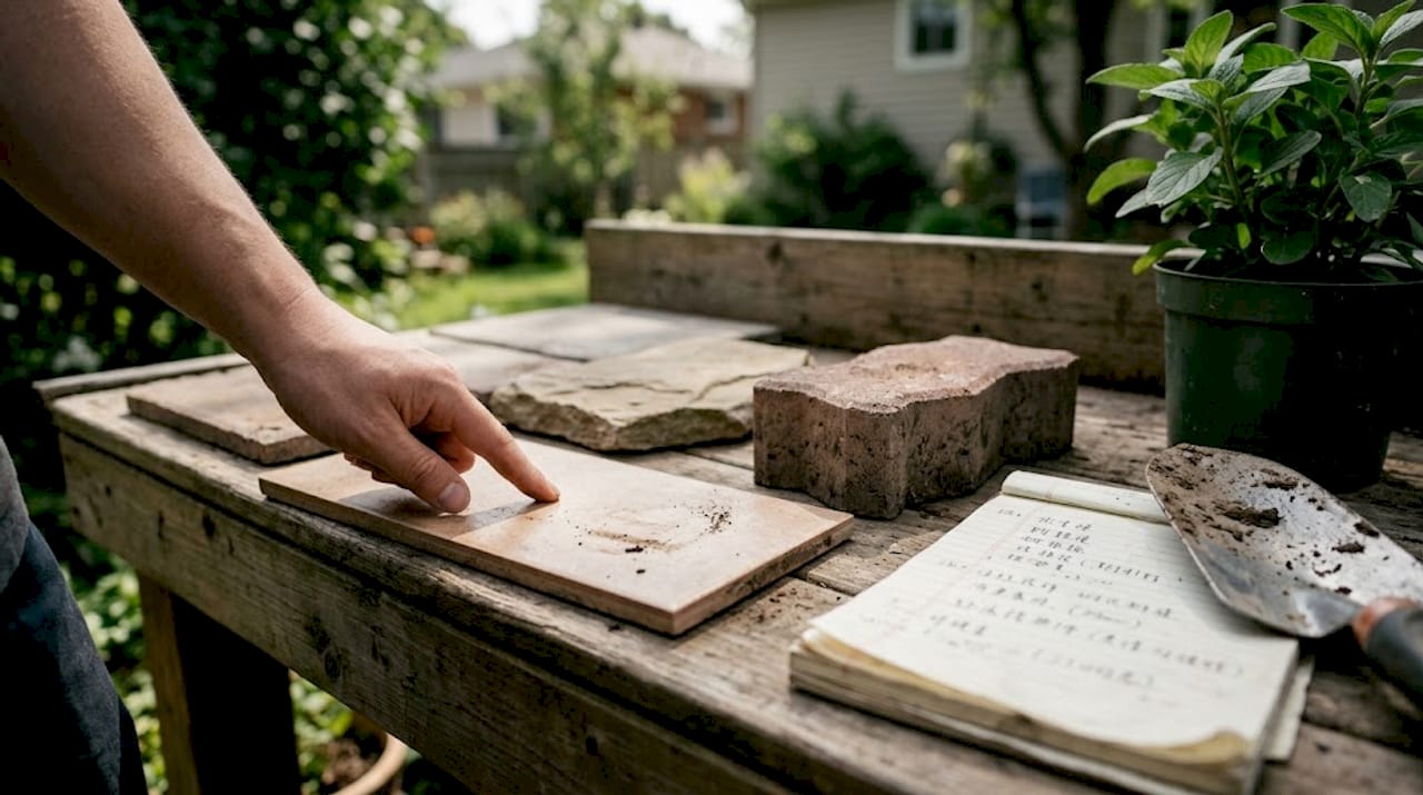 陶瓷石材和砖材铺装效果对比