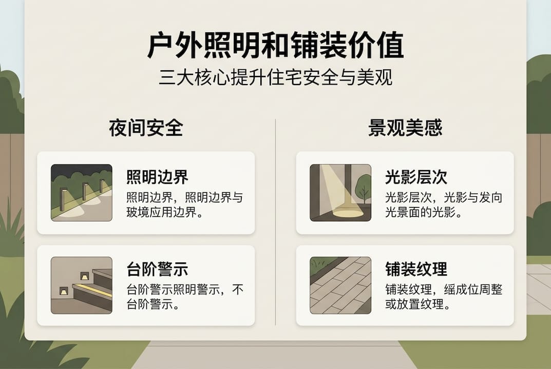 户外照明铺装三大价值要点一览