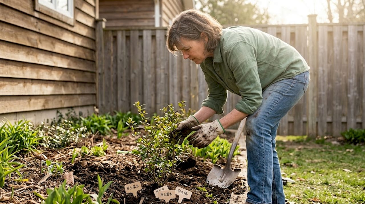 在自家庭院里种植安大略本地特色植物