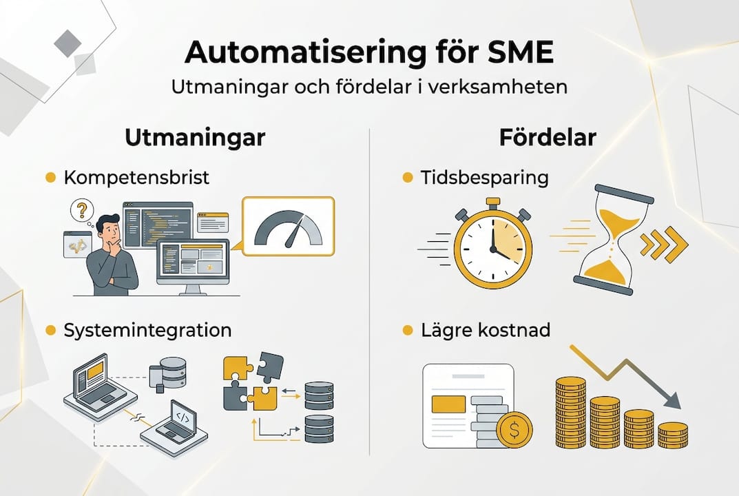 En överskådlig guide till automatisering – möjligheter och utmaningar
