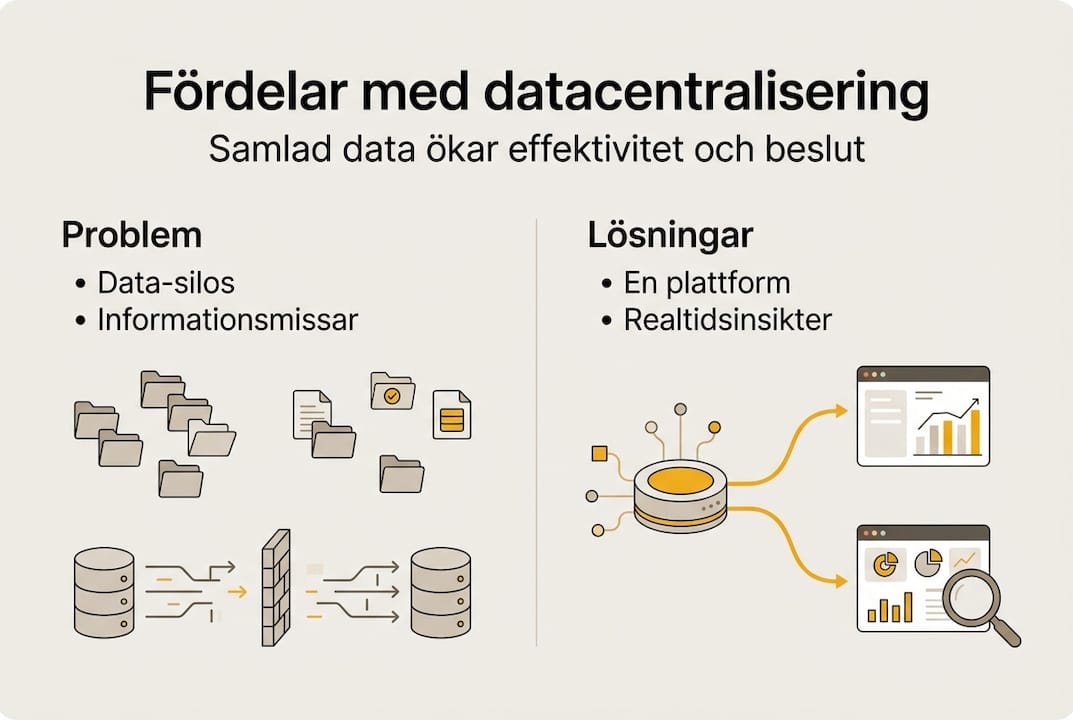 Grafisk översikt: Så samlar du all företagsdata på ett ställe