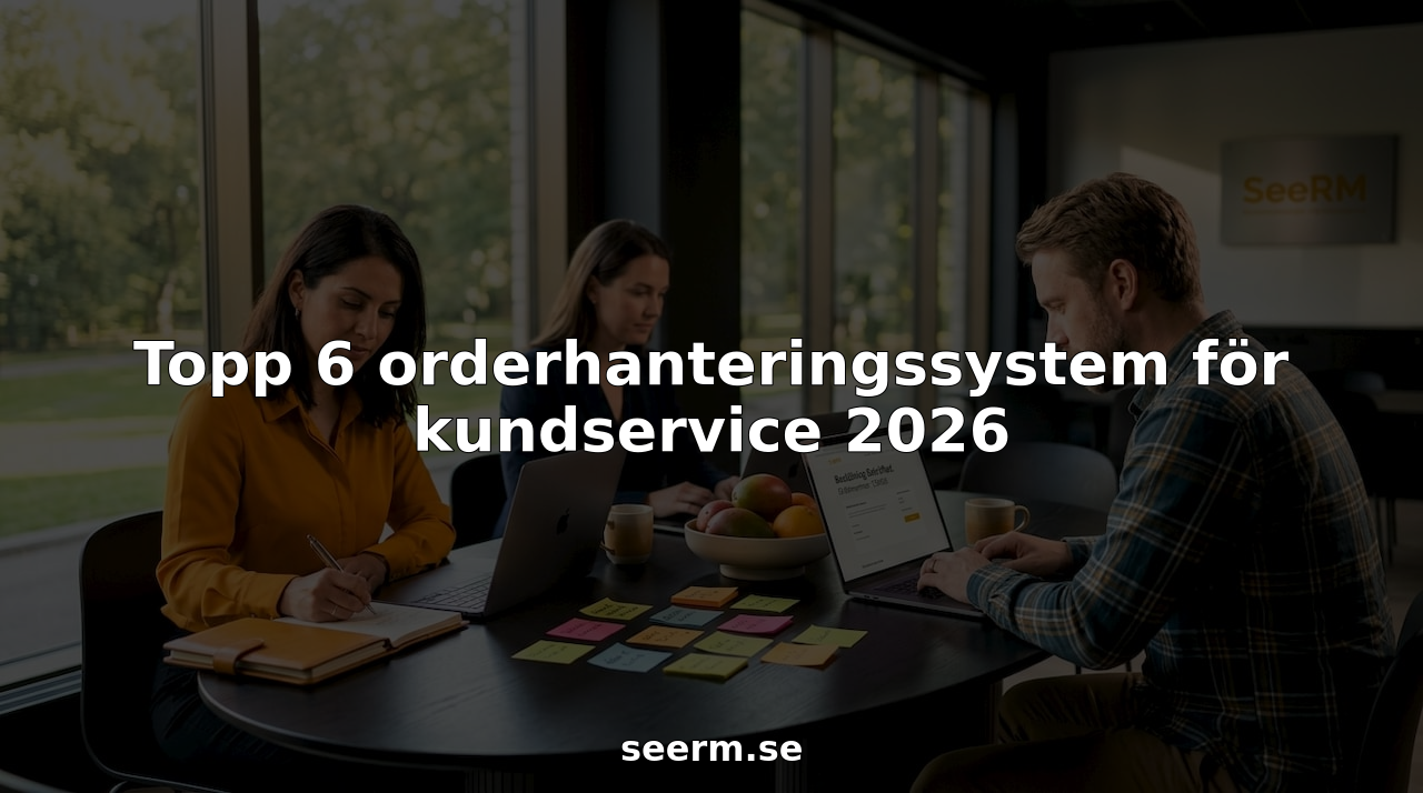 Kundserviceteamet samarbetar på kontoret för att hantera beställningar smidigt och effektivt.