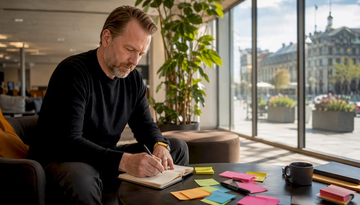 Deltagare vid workshop om processkartläggning