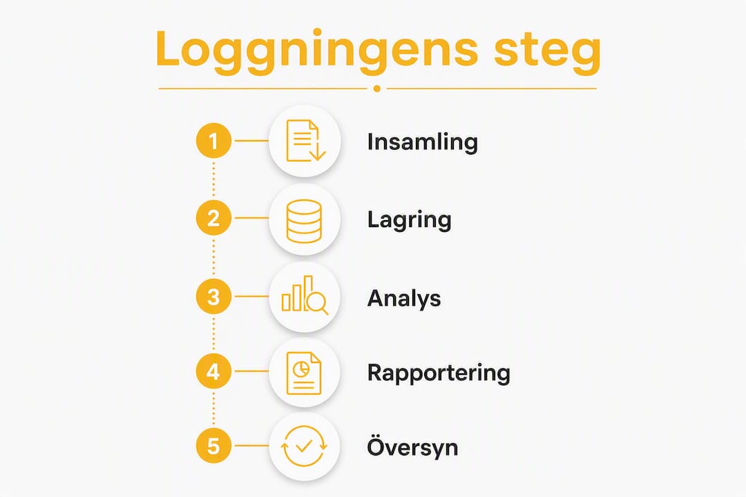 Så här går loggningsprocessen till – en översikt i infografik