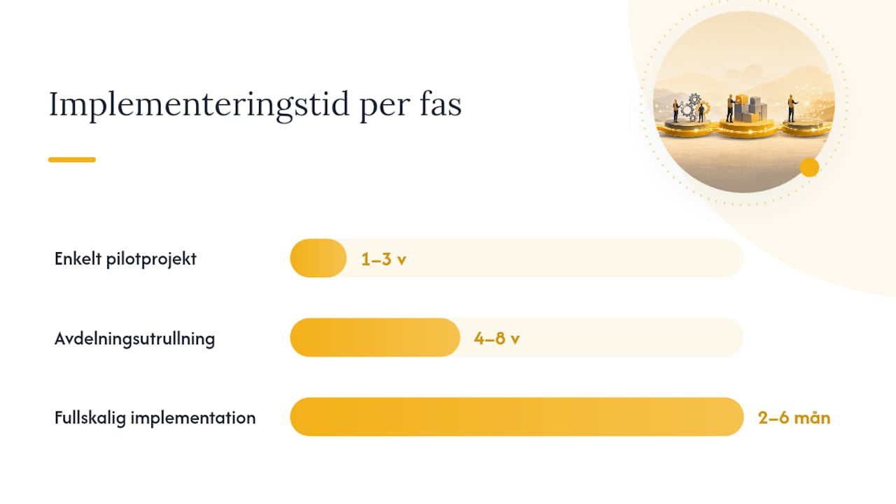 Vad kostar fältrapportering och hur lång tid tar implementeringen? — overview diagram